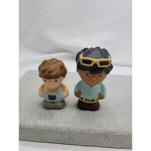 Chad Valley Tiny Tots Group of 2 Figures 2.5" and 3" Toys PVC